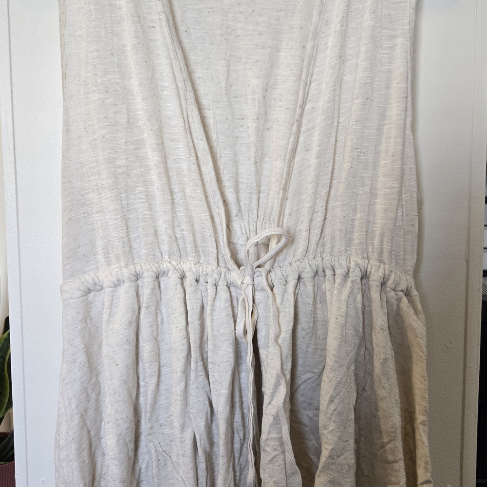 cha cha vente Cream Short Sleeve Knit Top